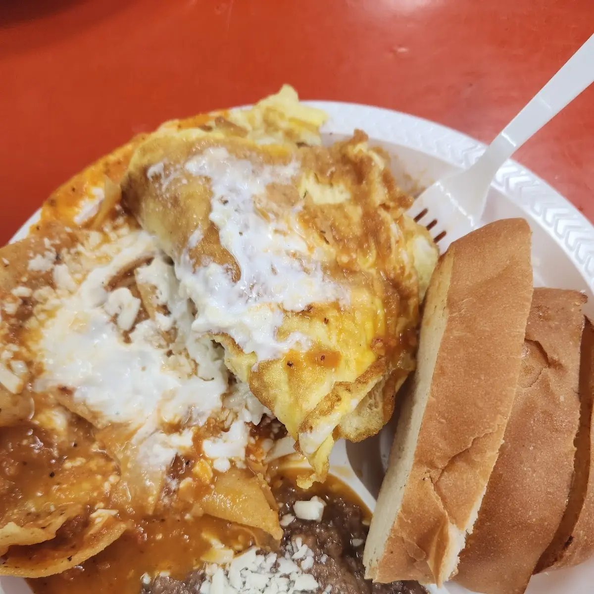 Chilaquiles Rojos