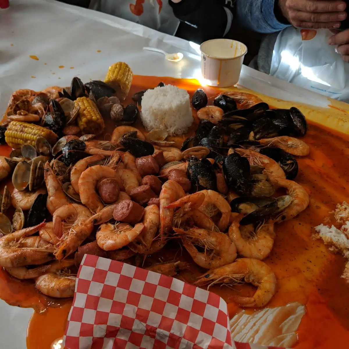 Shrimp Sausage White Rice