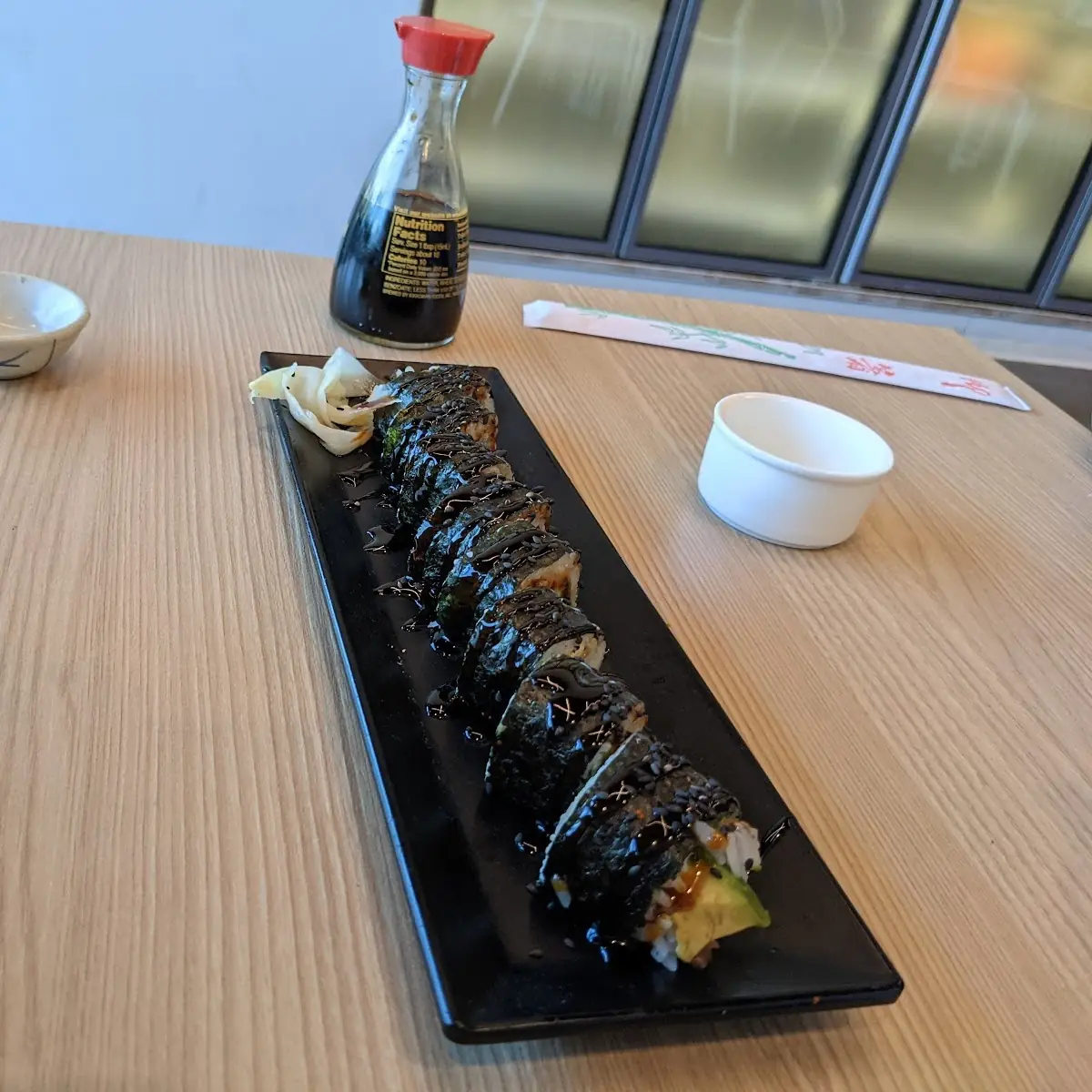 Maki Sushi Roll Eel Avocado