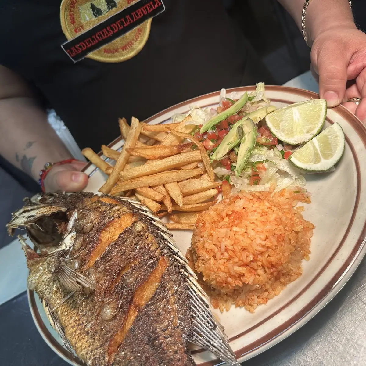 Mojarra 21 Whole Fried Fish