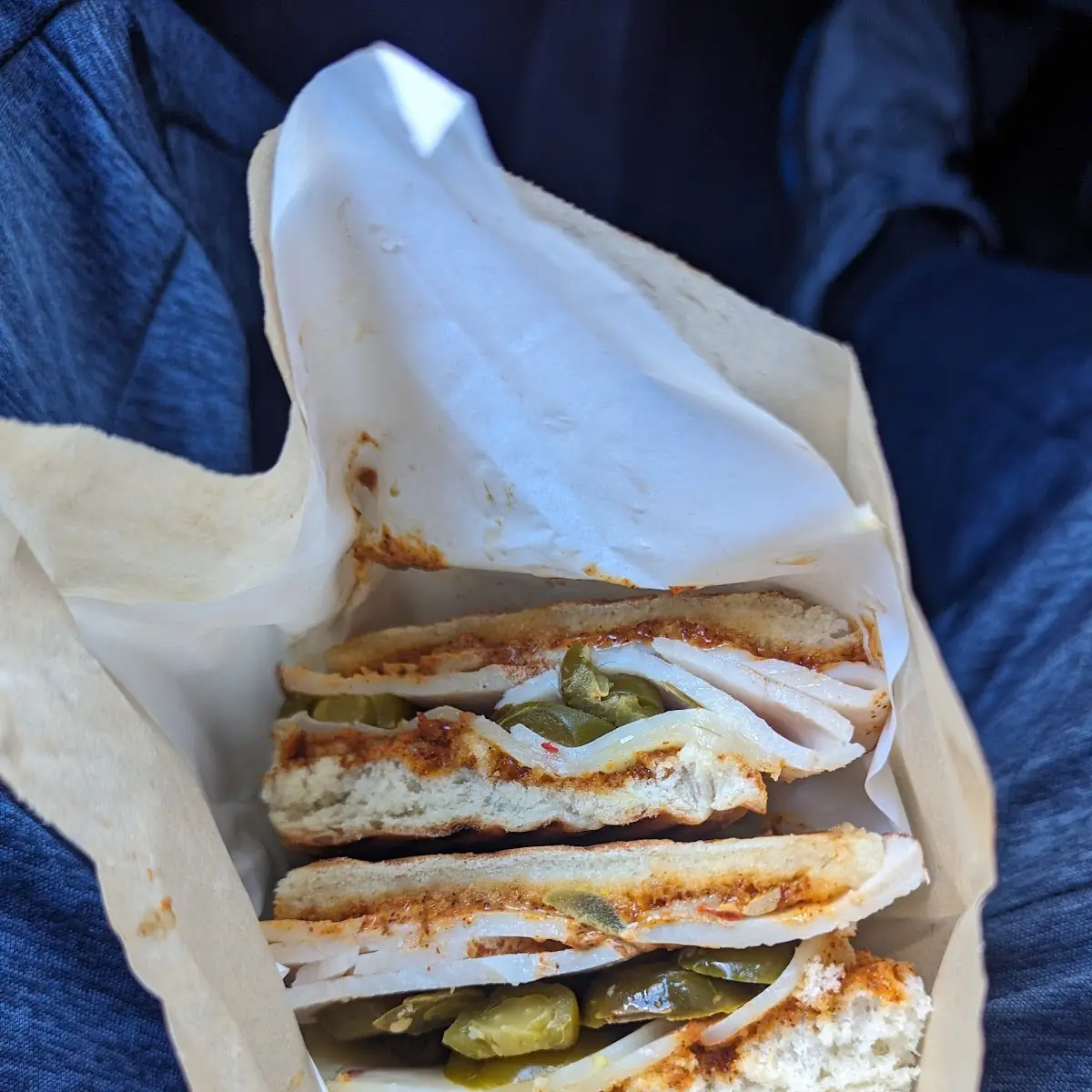Turkey and Jalapeno with Pepper Jack Panini
