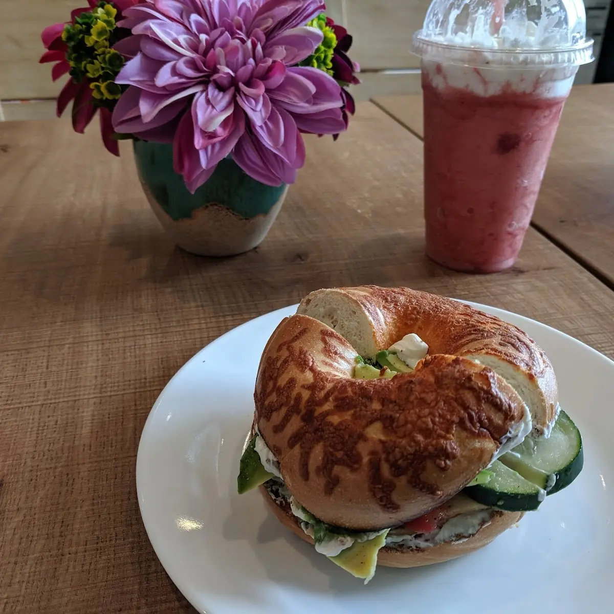 Turkey Bagel Sandwich
