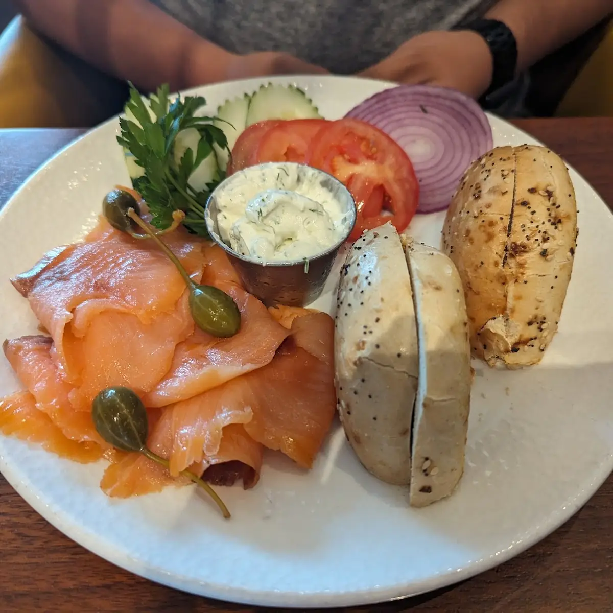 Smoked Salmon Flatbread