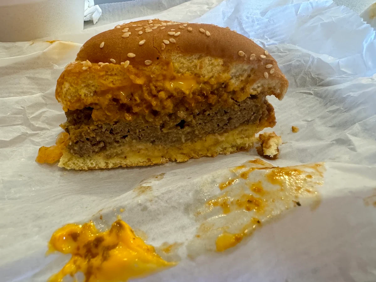 Steer Burger with Everything
