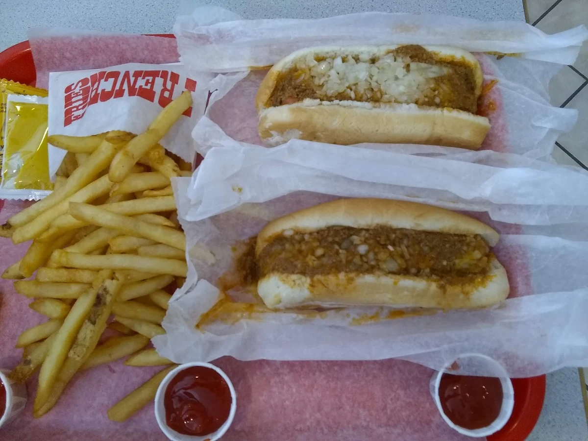 Texas Hot Dog and Fries