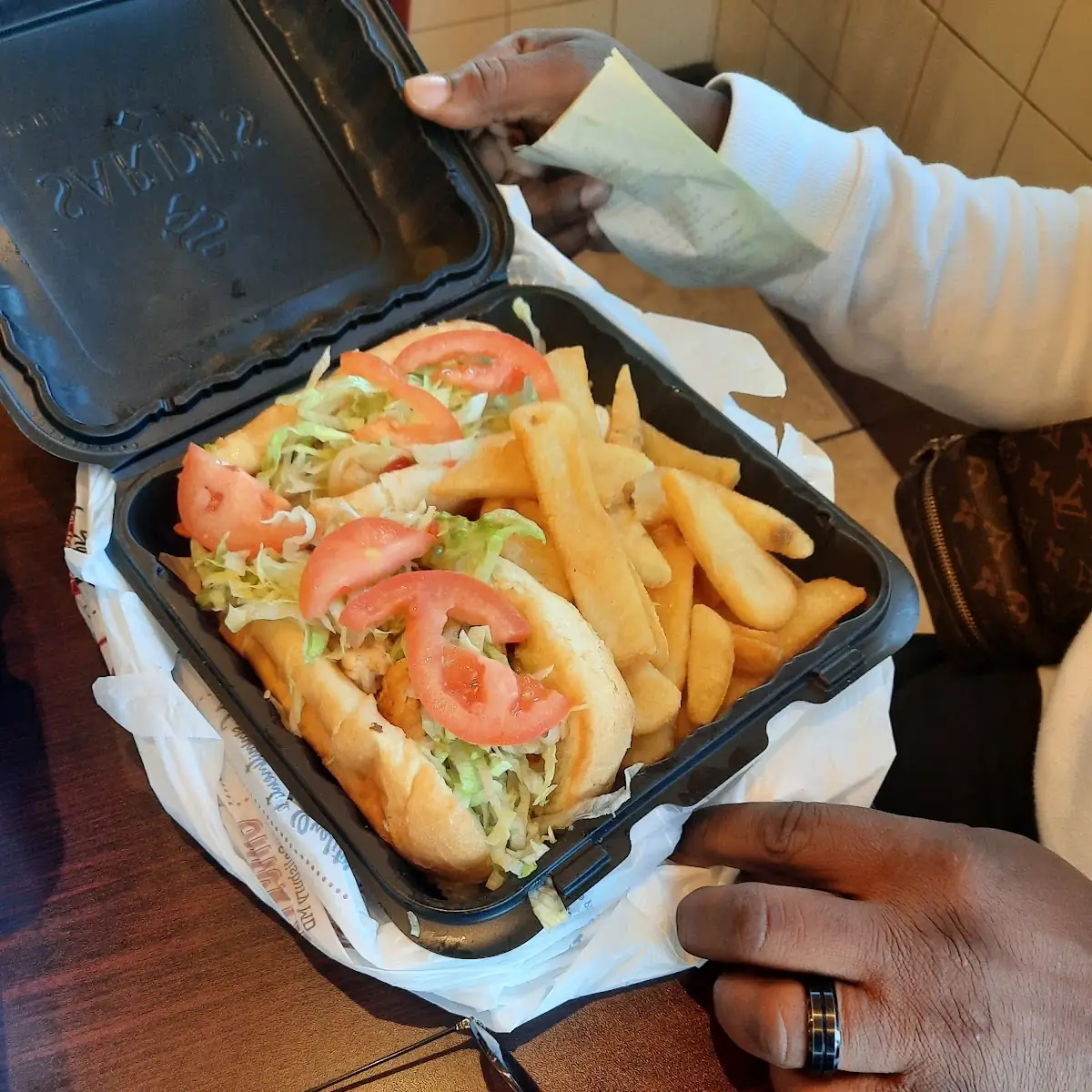 Chicken and Cheese Sub