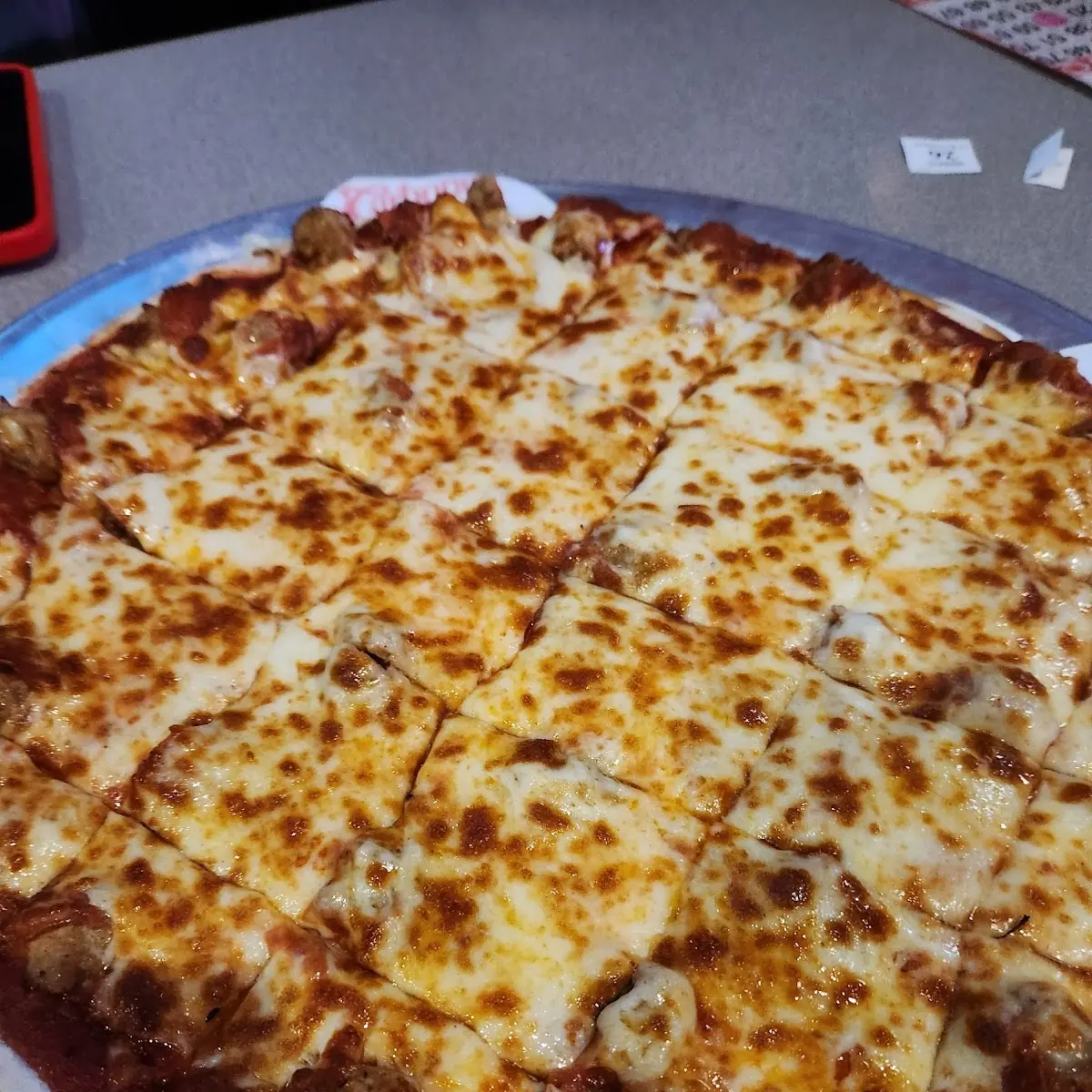 Cheese and Pepperoni Pizza