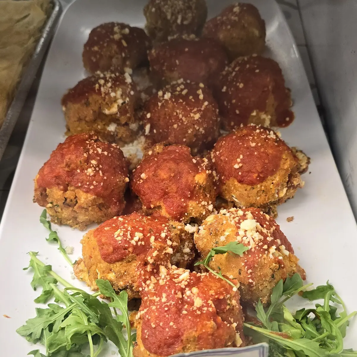 Chicken Parmesan Meatballs