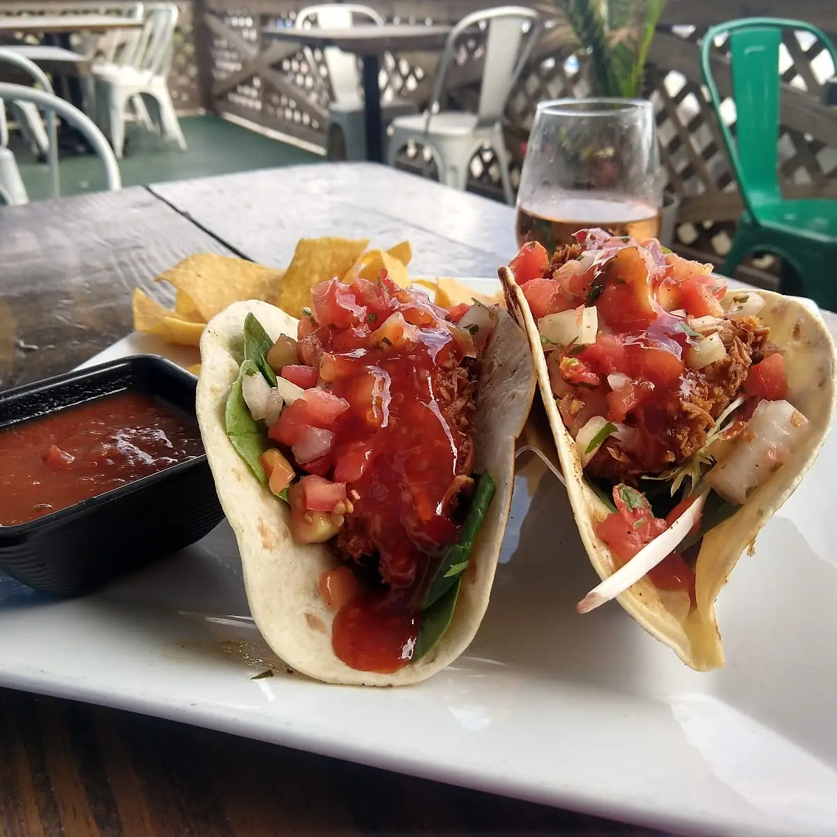 Coconut Shrimp Tacos