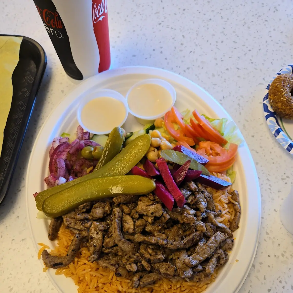 Beef Shawarma Plate