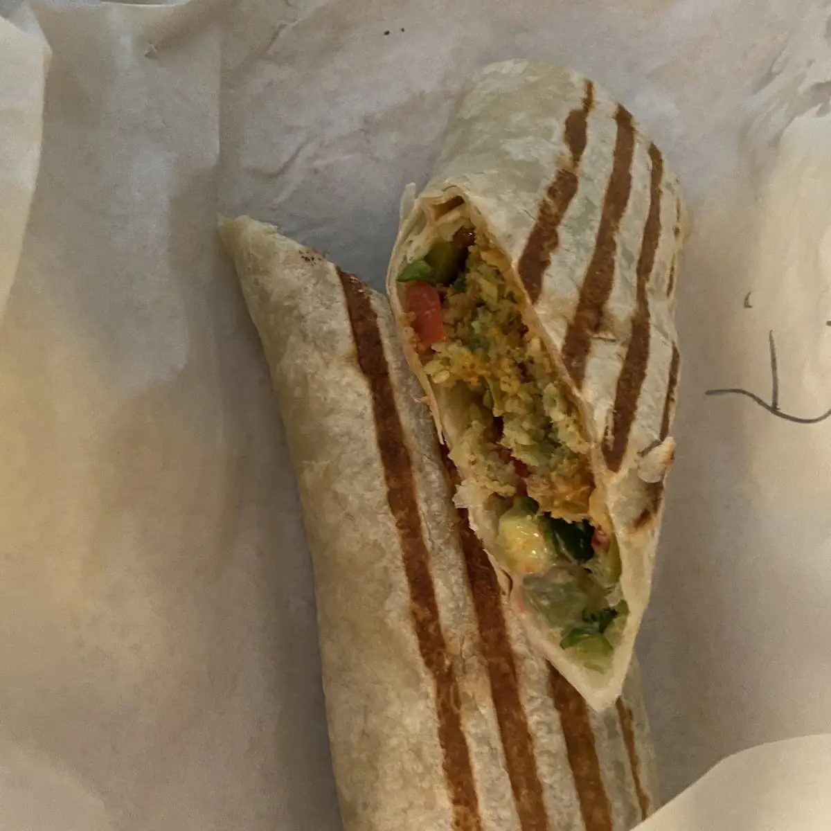 Spicy Chicken Shawarma Sandwich