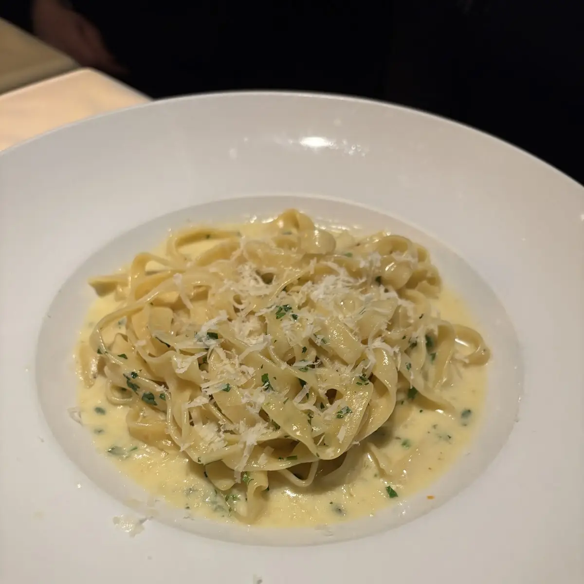 Pasta Fettuccine Alfredo