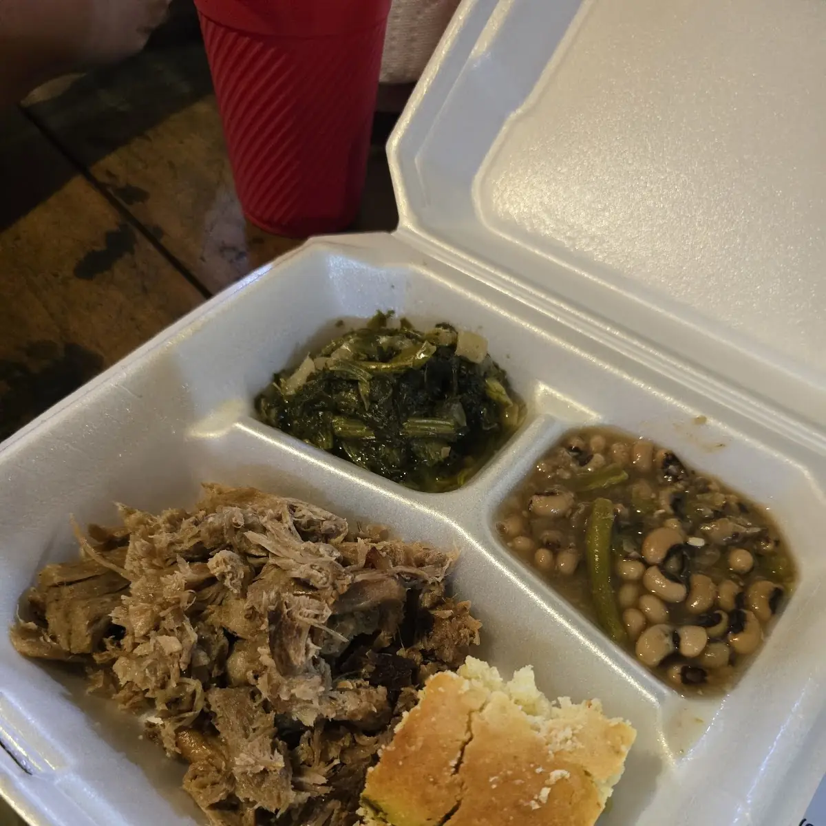Pulled Pork Lunch Plate