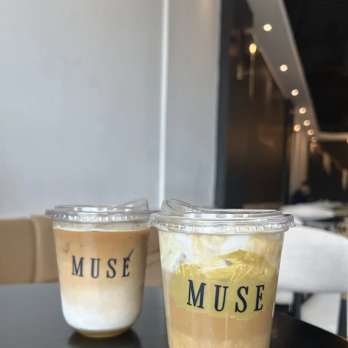 Pistachio Latte w Cold Foam