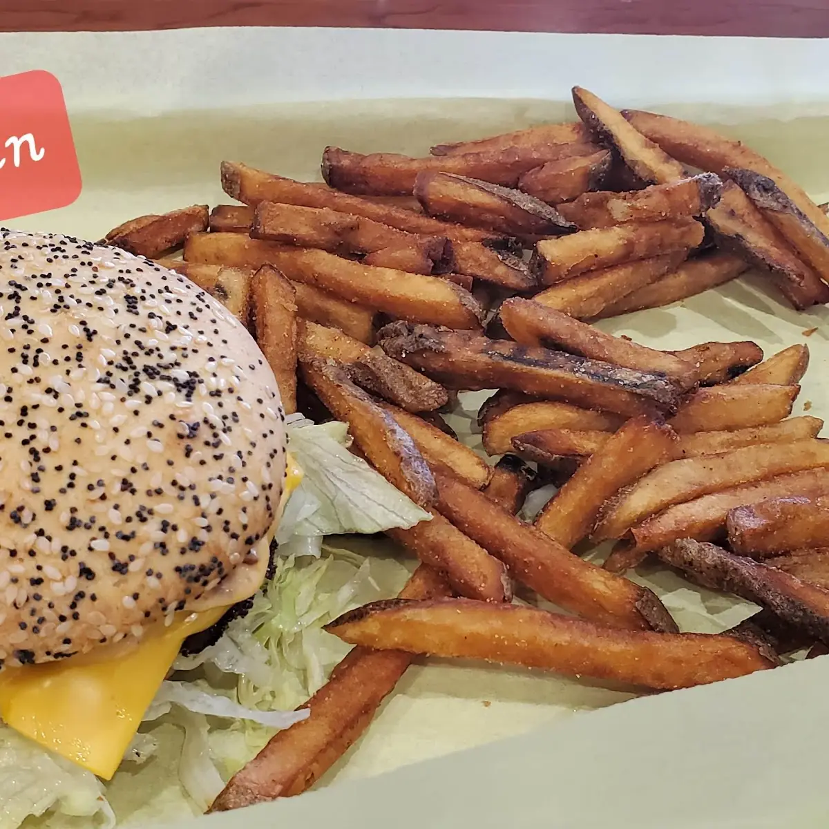 Cheeseburger Combo Gluten Free Bun