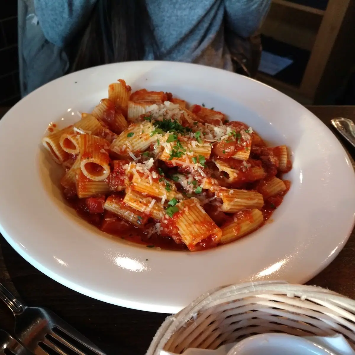 Rigatoni Bolognese