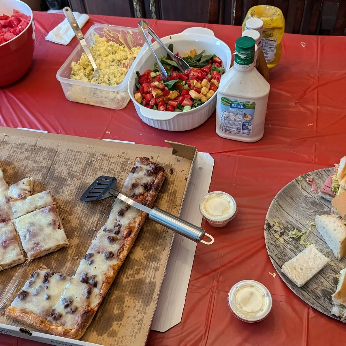 Plain Pizza Party