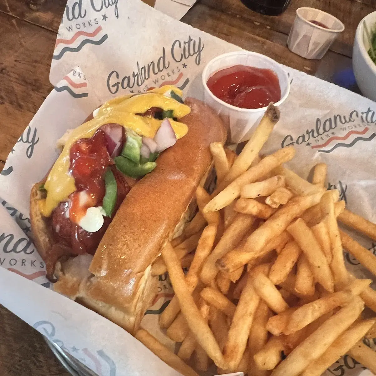 Hot Dog Wrapped in Bacon