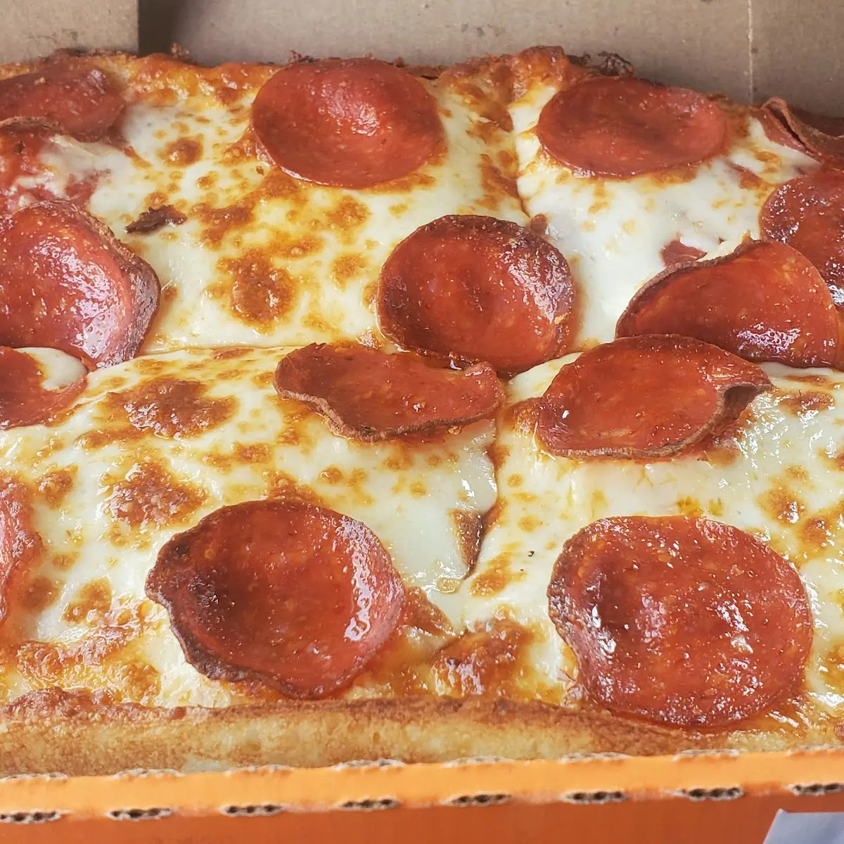 Little Caesars Extra Most Bestest Pepperoni Pizza Lacking Extra Pepperoni