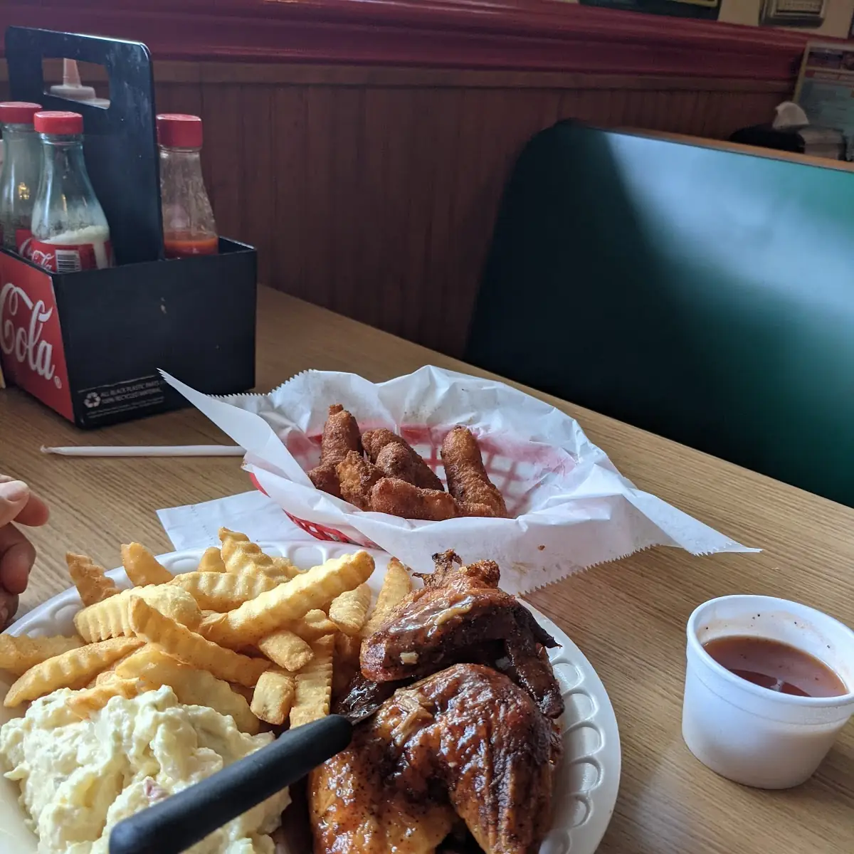 Have Chicken Special with Potato Salad
