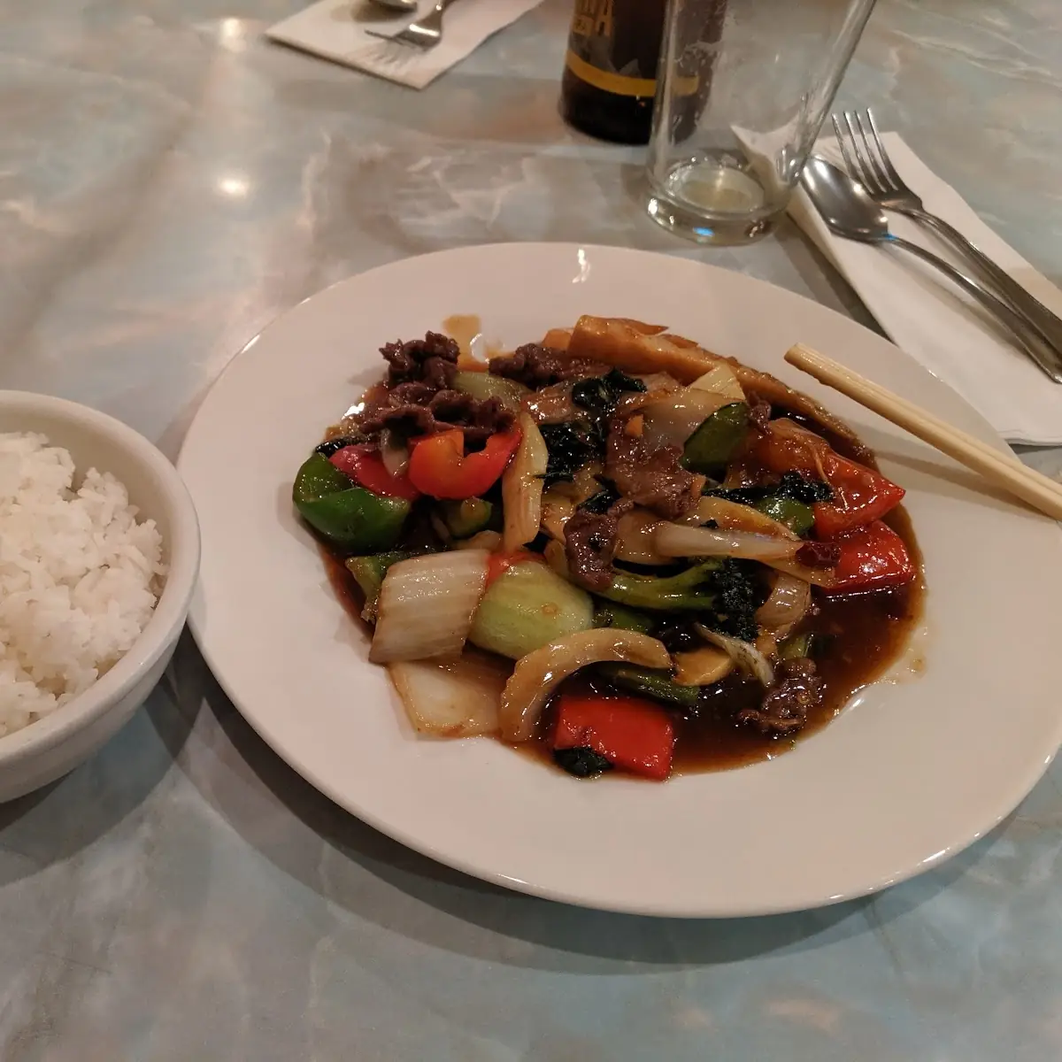 Beef with Mixed Vegetables