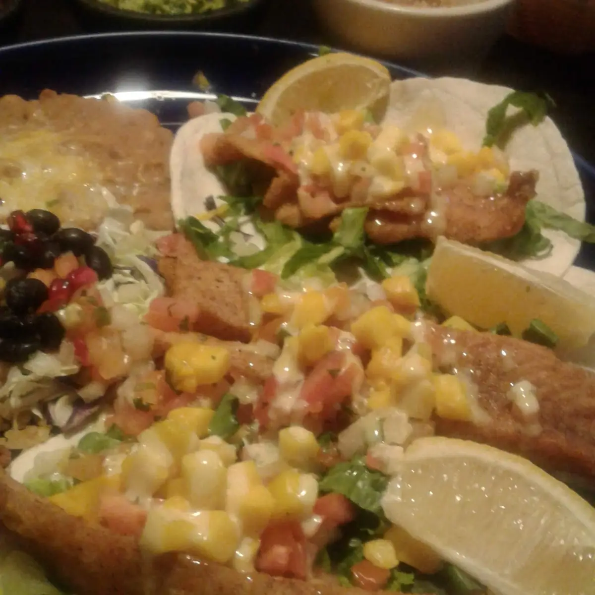 Mango Fish Tacos