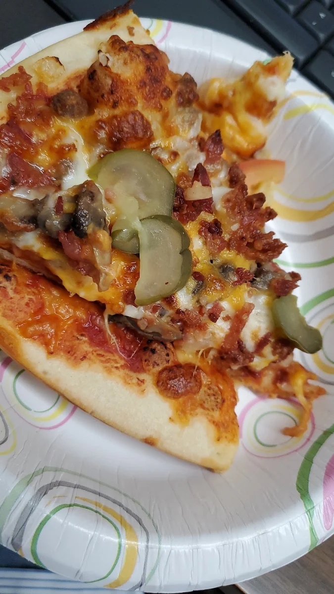 Cheeseburger Pizza