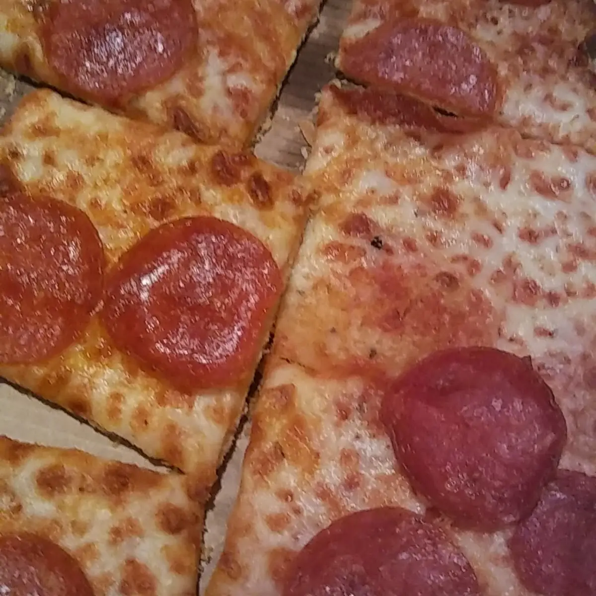 Thin Crust Pepperoni Pizza Cold