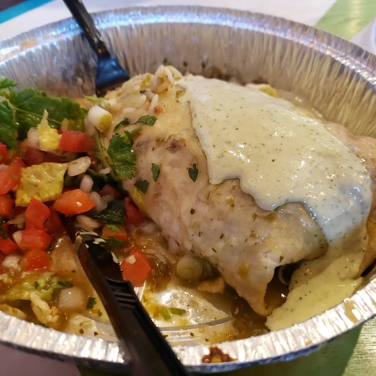 Chicken Burrito