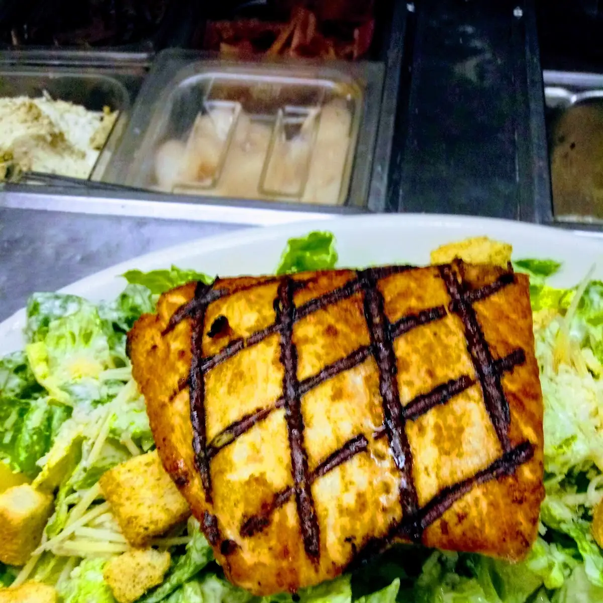 Char Broiled Salmon