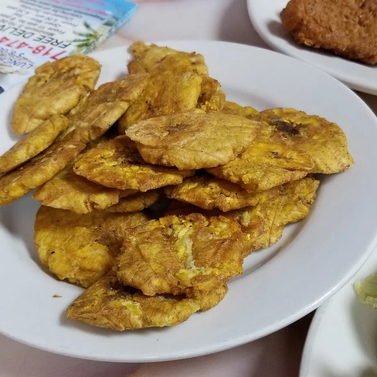 Fried Plantains Tostones