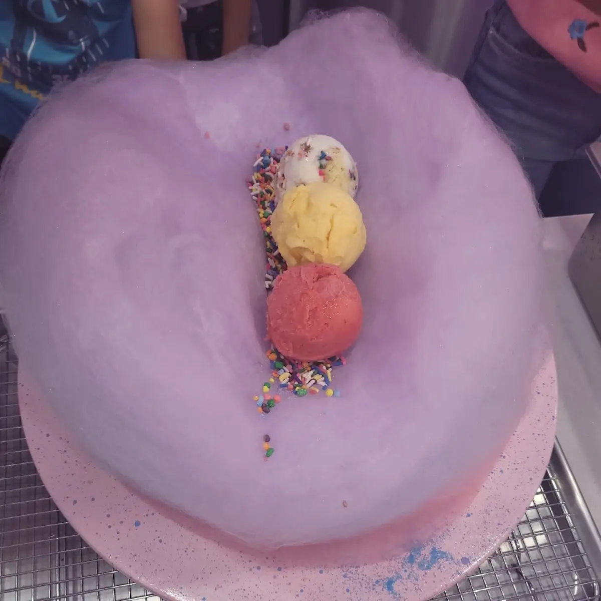 Cotton Candy Burrito