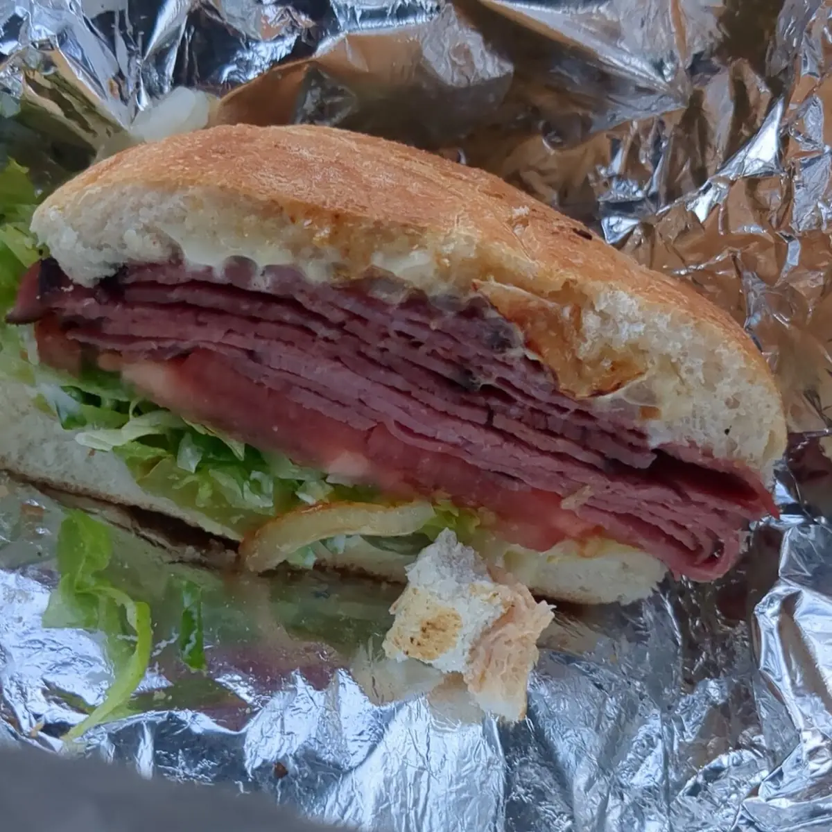 Ham Salami and Cheese Sub