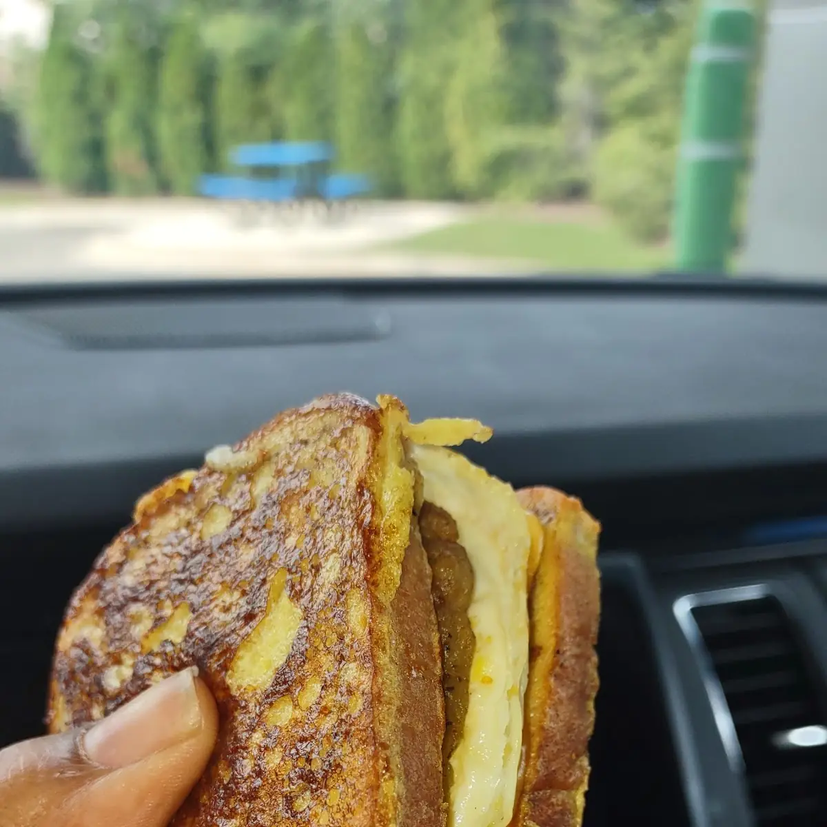 One Breakfast Toast Sandwich Combo