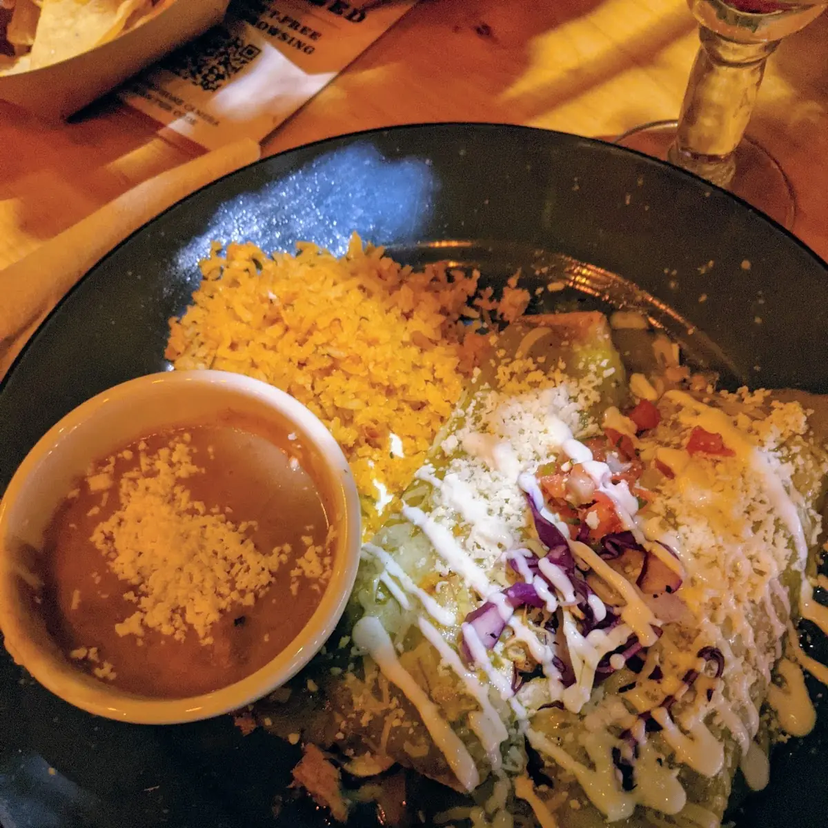 Poblano Queso Taco Trio