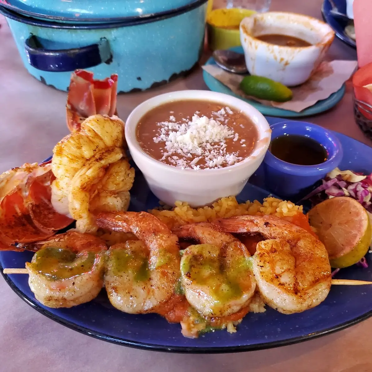 Puerto Nuevo Lobster and Shrimp