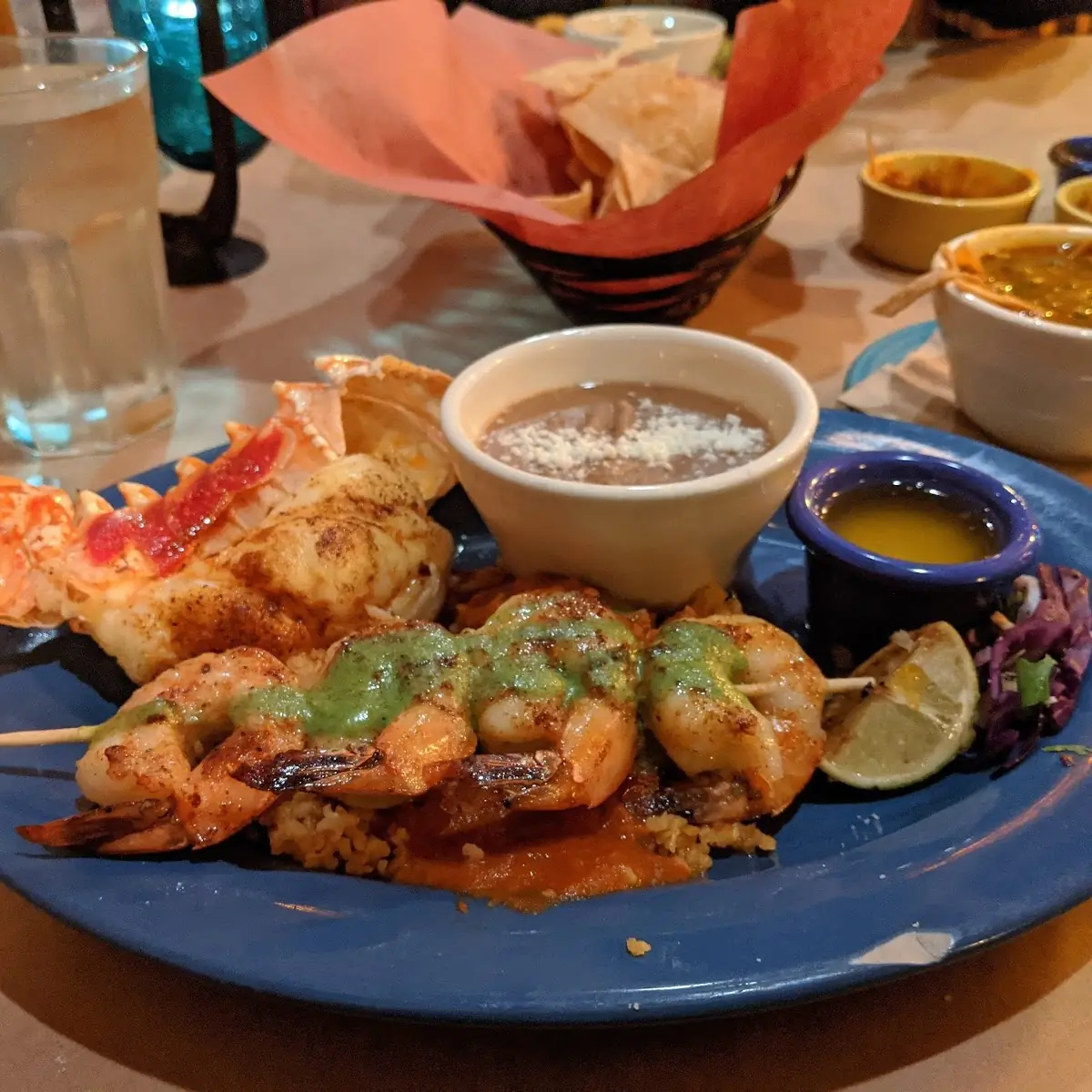 Puerto Nuevo Style Lobster