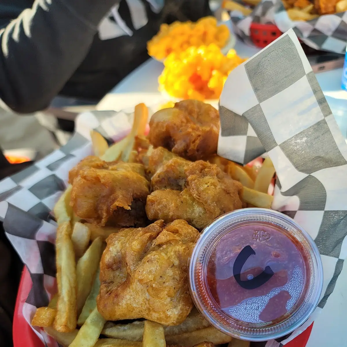 Fish and Chips Bites