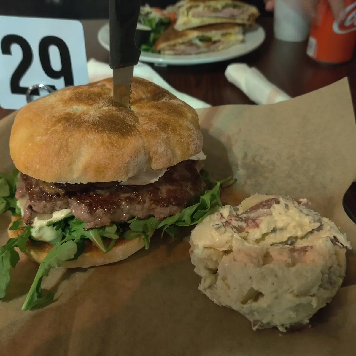 Shiitake Mushroom Brie Burger