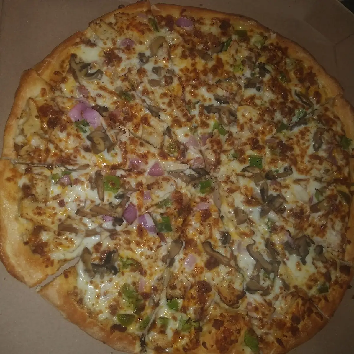 Chicken Bacon Ranch with Mushrooms