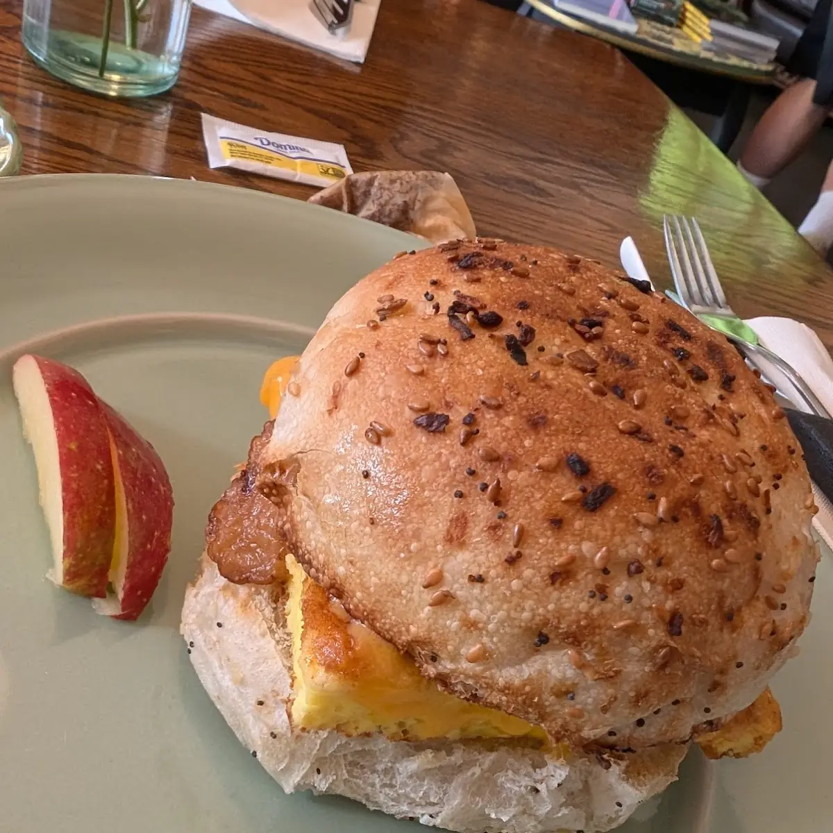 Breakfast Sandwich with Bacon