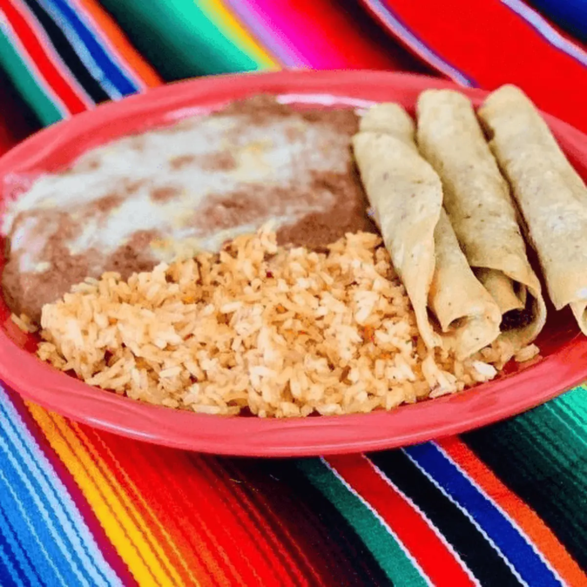 Refried Beans or Rice