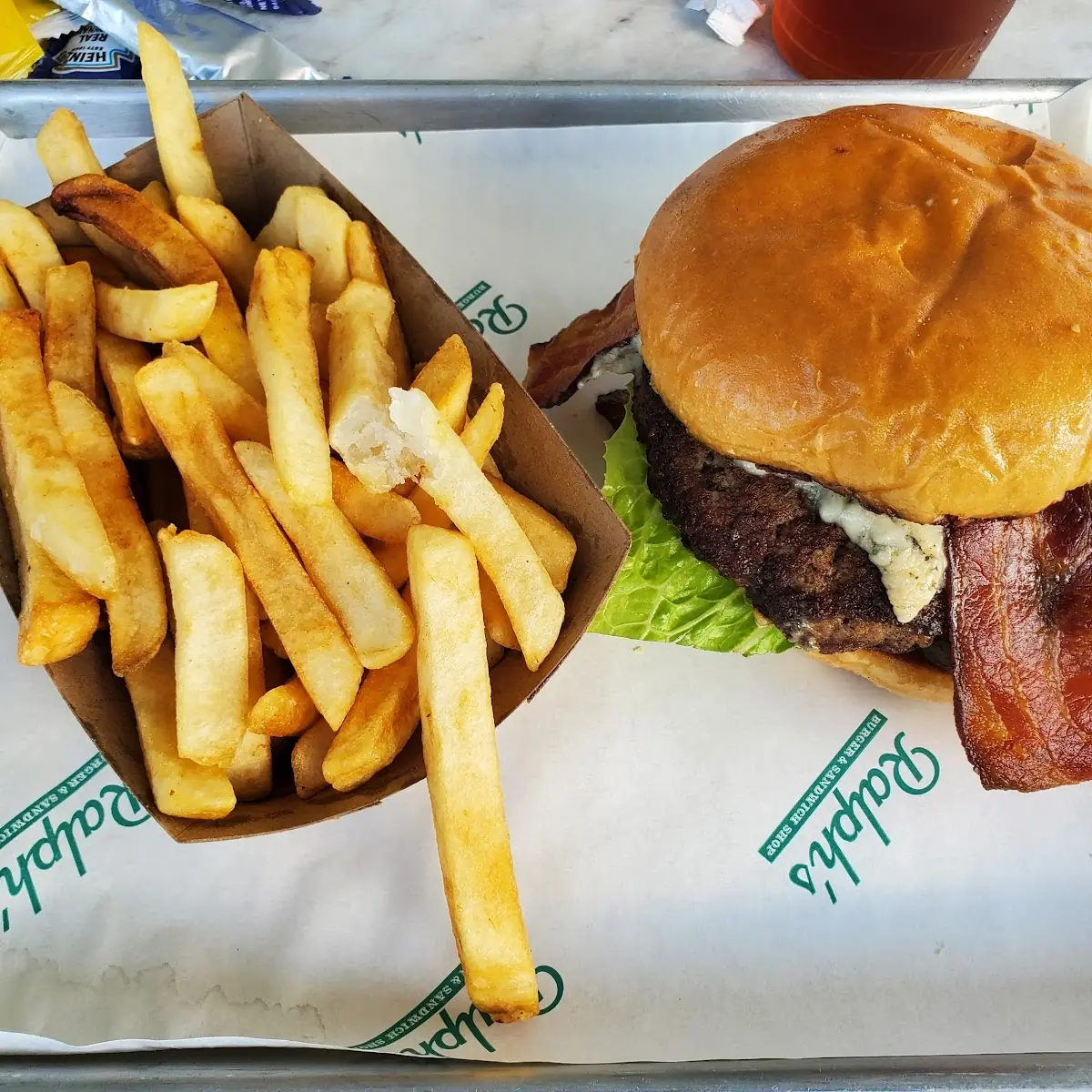 Blue Cheese Burger