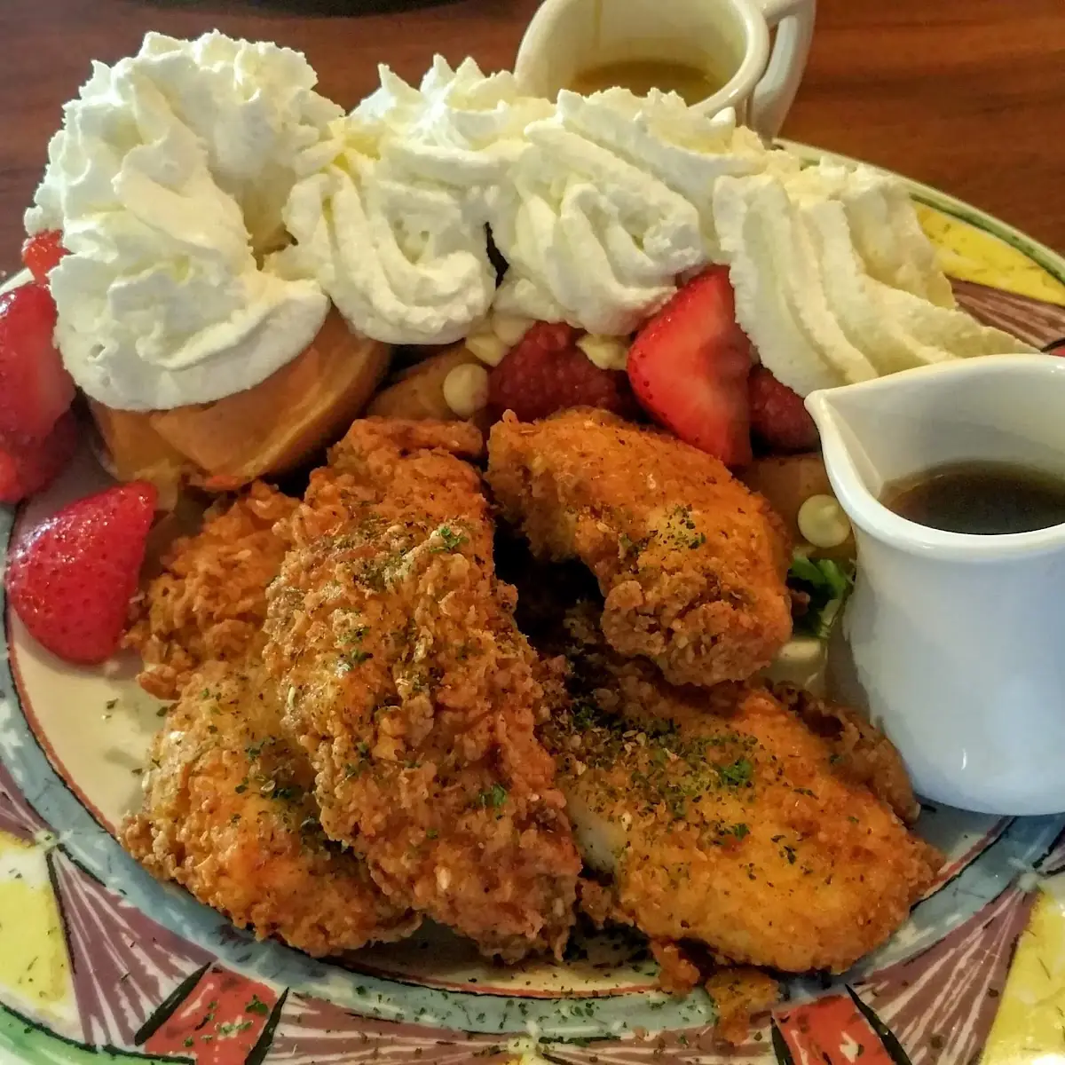 Chicken and Waffles