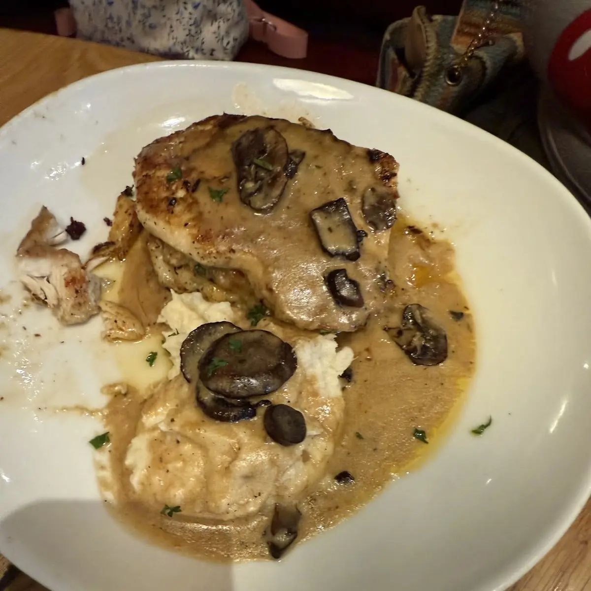 Stuffed Chicken Marsala