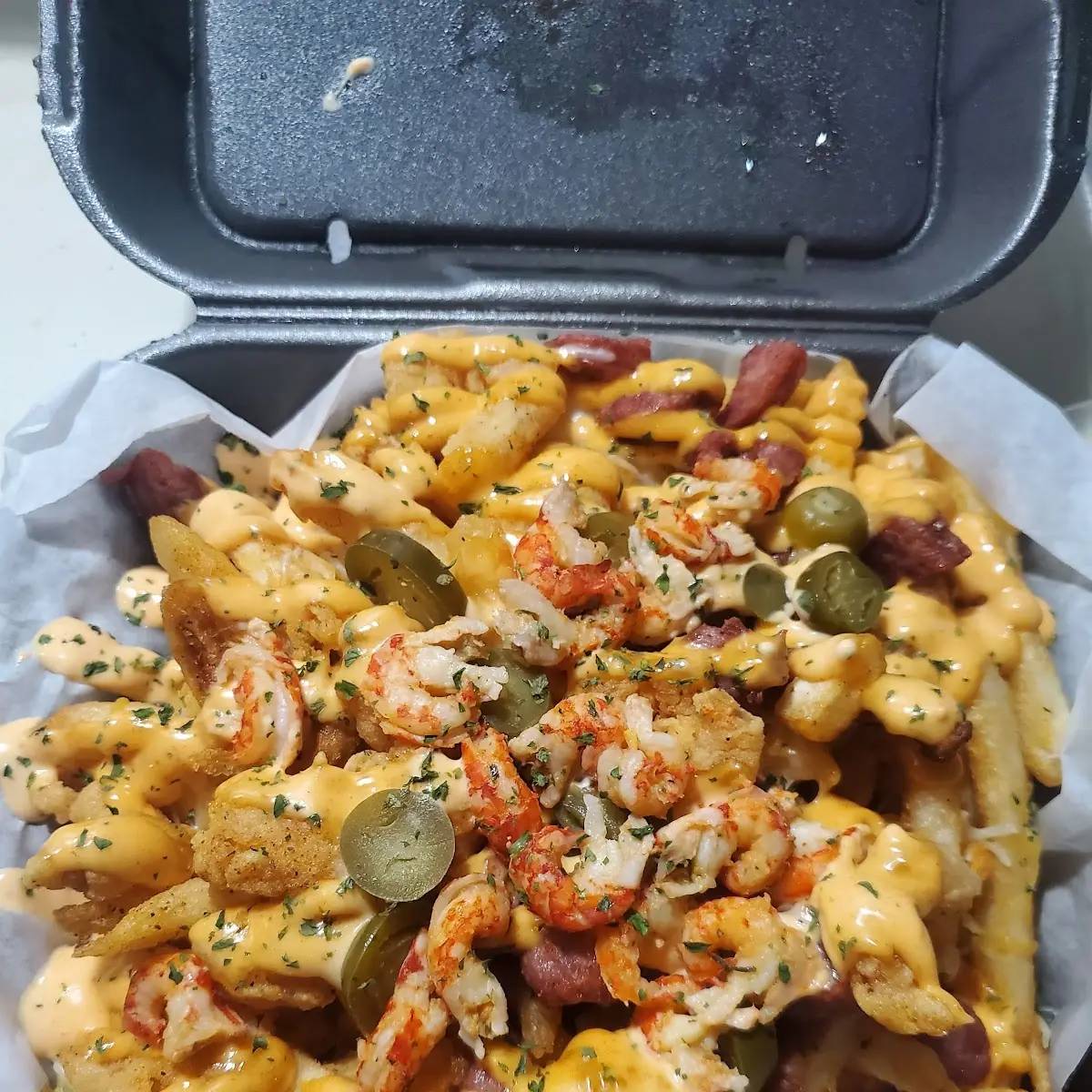 Cray Fries with Cheese