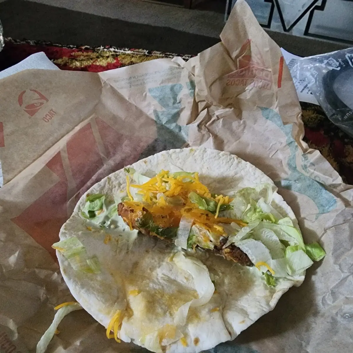Crunchy Chicken Taco
