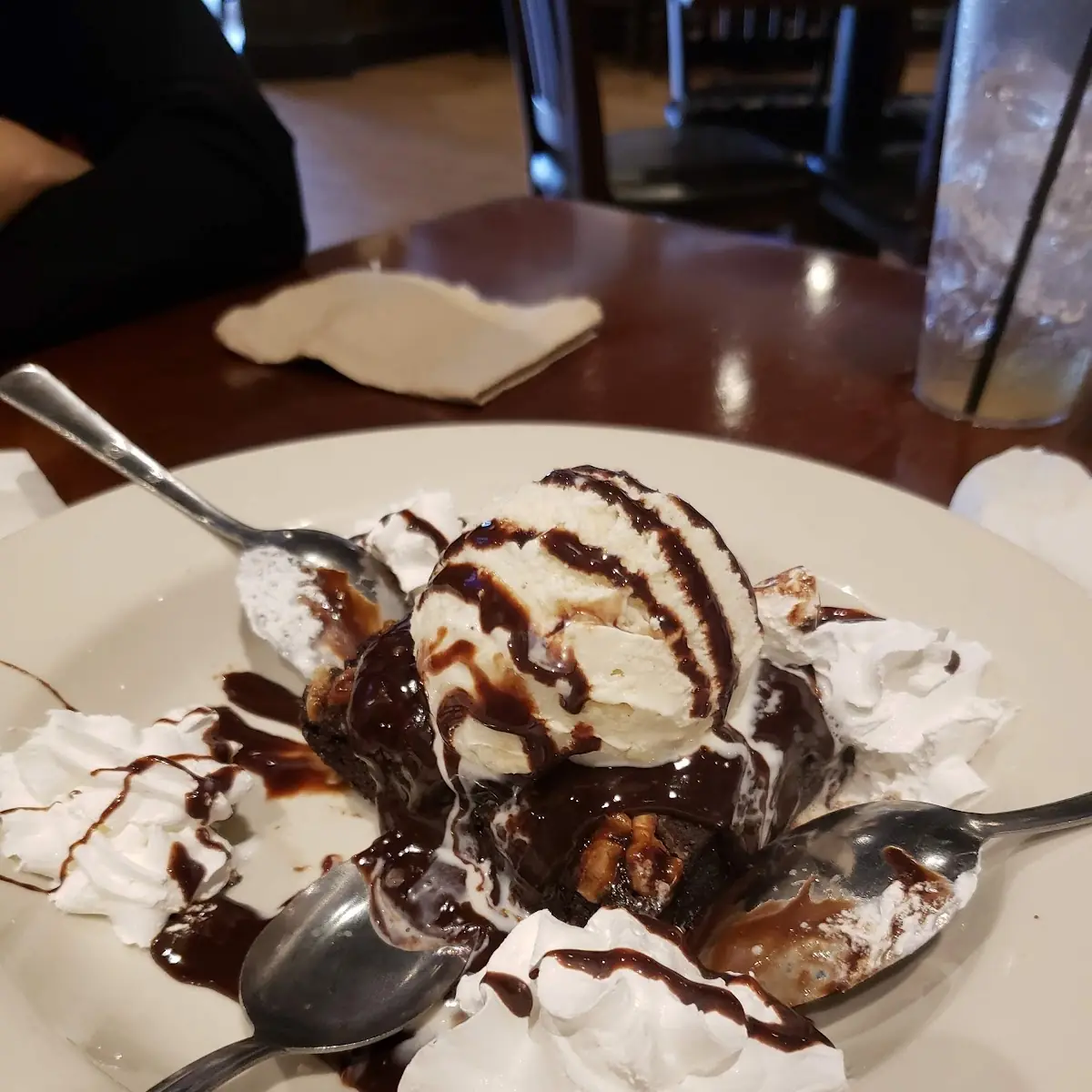 Hot Fudge Kahlúa Brownie