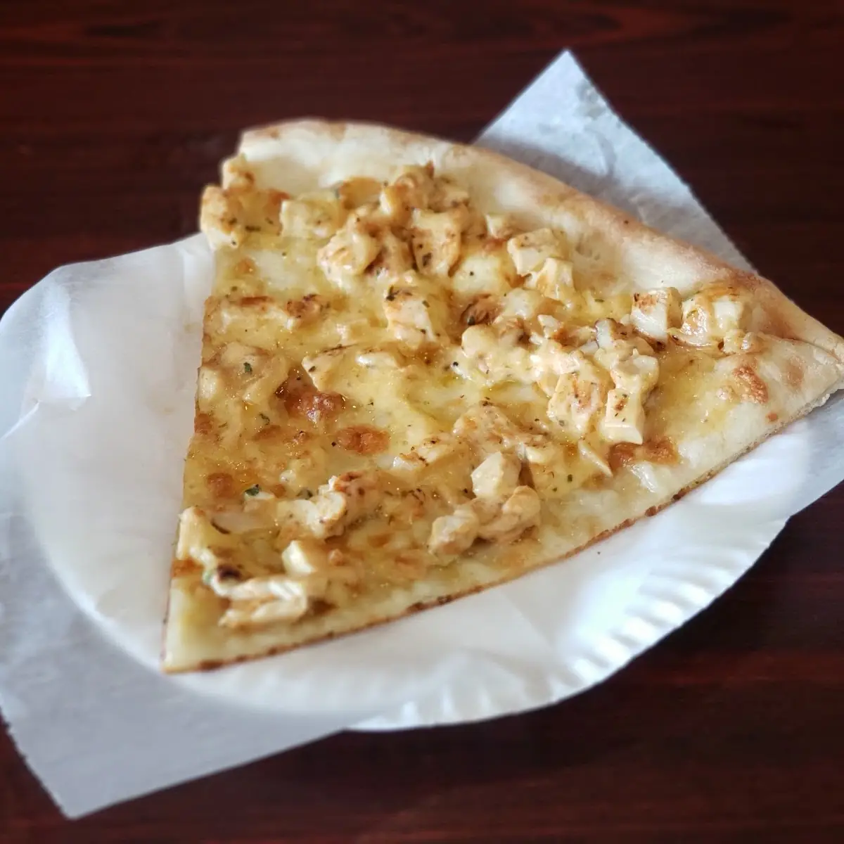 Chicken Alfredo Pizza