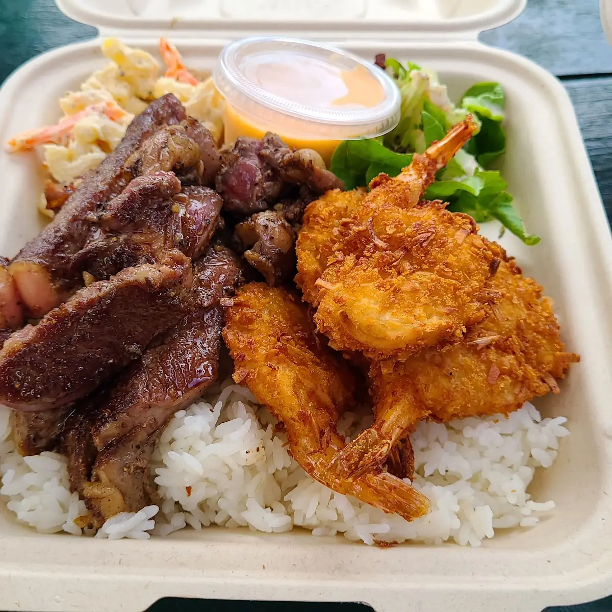 Coconut Shrimp Plate